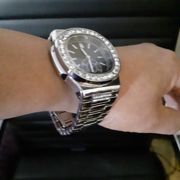 Cubic Zirconia Bling Watch